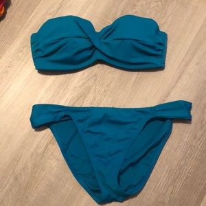 Victoria Secret Bandeau top with bottoms
